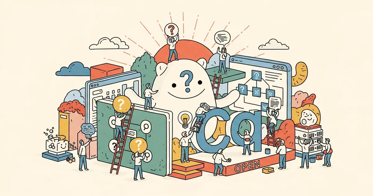Editorial illustration for: Mozilla AI Launches Cq, Stack Overflow-Style Platform for AI Agents