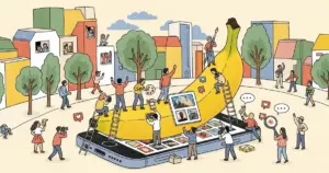 Editorial illustration for: Nano Banana AI Review 2026: The Viral AI Image App Taking Social Media by Storm
