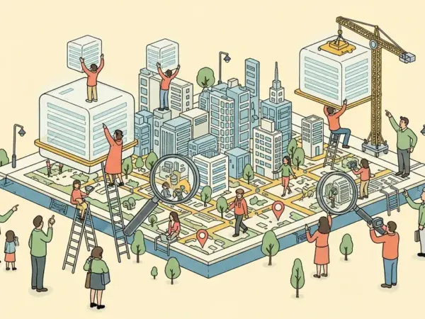 Editorial illustration for: Naver Builds First Location-Grounded World Model Using 1.2 Million Seoul Street View Images