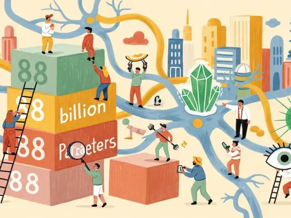 Editorial illustration for: NVIDIA Releases 88B Parameter Model Using Neural Architecture Search