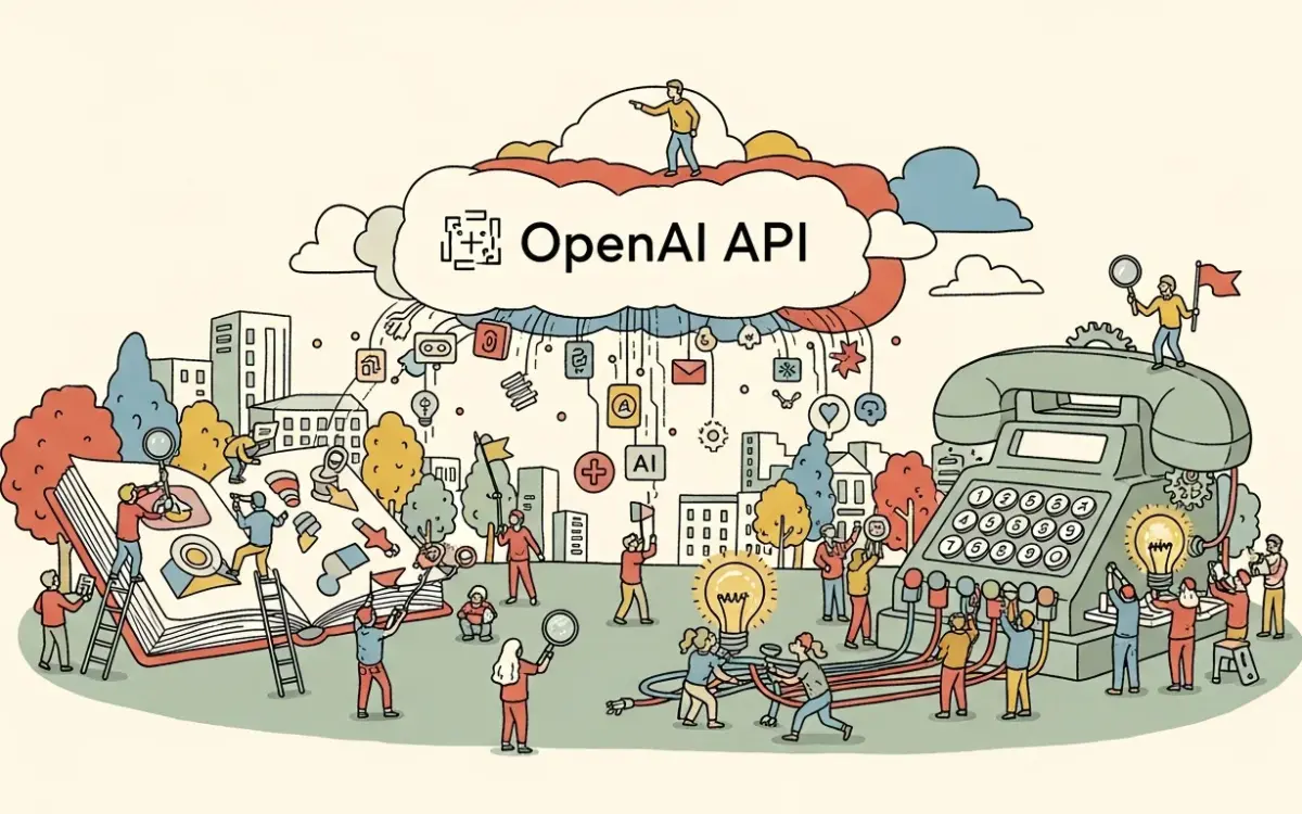 Editorial illustration for: OpenAI API Review 2026: Still the Industry Standard, But the Gap Is Closing