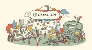 Editorial illustration for: OpenAI API Review 2026: Still the Industry Standard, But the Gap Is Closing