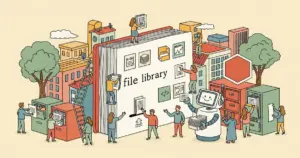 Editorial illustration for: OpenAI Adds File Library to ChatGPT for Persistent Document Storage and Reuse