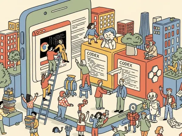 Editorial illustration for: OpenAI Plans ChatGPT Superapp Merging Browser, Codex, and AI Research Intern