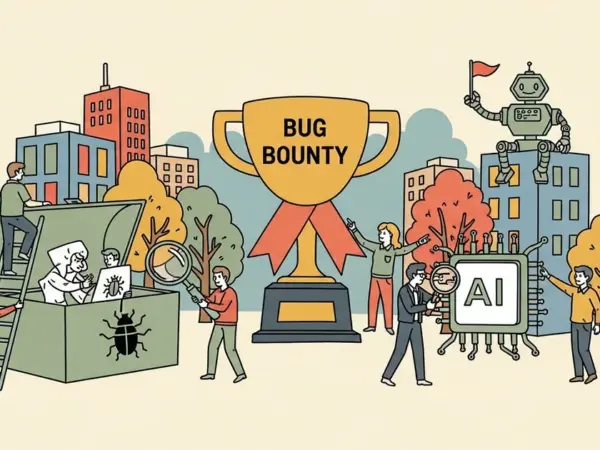 Editorial illustration for: OpenAI Launches Safety Bug Bounty Program for AI Abuse and Risk Reporting