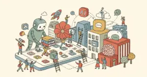 Editorial illustration for: OpenAI Is Building a Super-App — and It Looks Like WeChat for AI