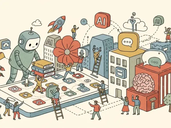 Editorial illustration for: OpenAI Is Building a Super-App — and It Looks Like WeChat for AI