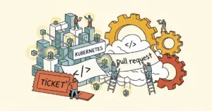 Editorial illustration for: Optio Automates the Full Software Lifecycle from Ticket to Merged Pull Request Using AI Agents in