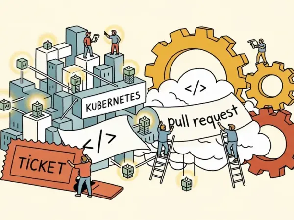 Editorial illustration for: Optio Automates the Full Software Lifecycle from Ticket to Merged Pull Request Using AI Agents in