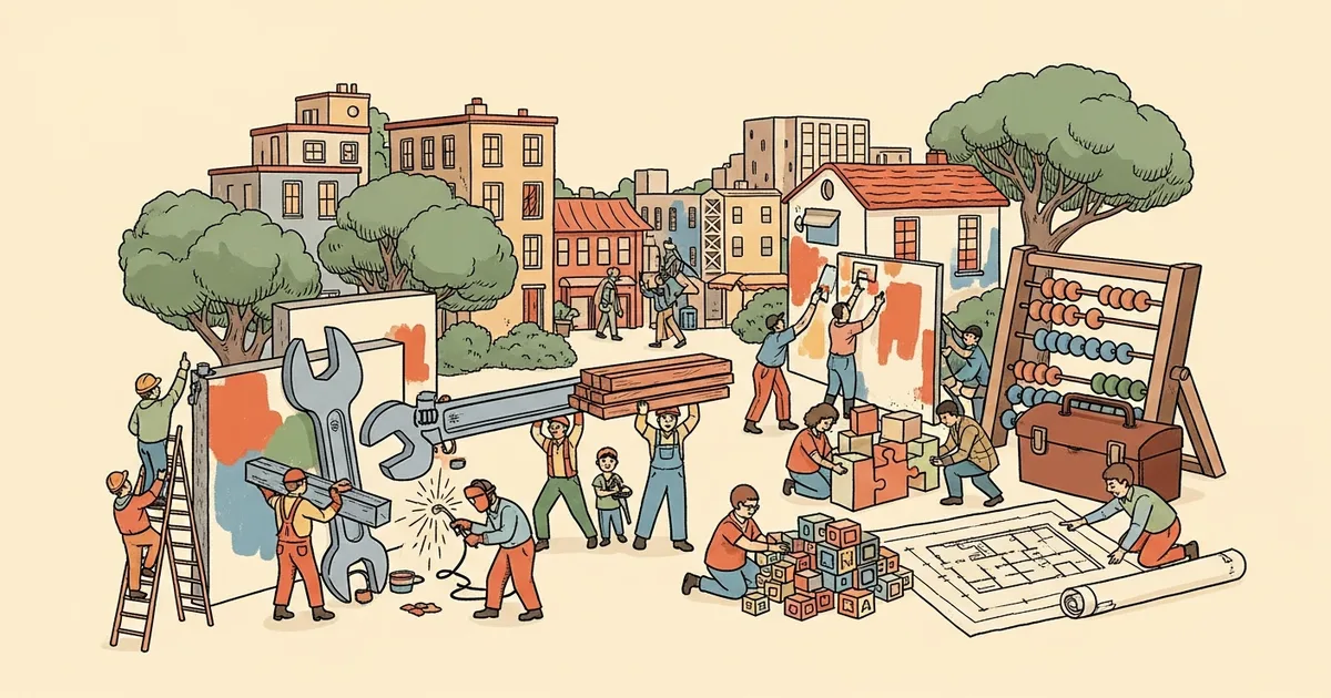 Editorial illustration for: Palantir CEO Alex Karp Says Only Trade Workers and Neurodivergent People Will Thrive in AI Era