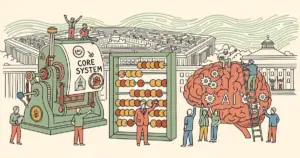 Editorial illustration for: Pentagon Formalizes Palantir Maven AI as Core Military System with $13.4 Billion AI Budget