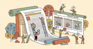 Editorial illustration for: Revise Launches AI-Powered Document Editor with Visual Revision History