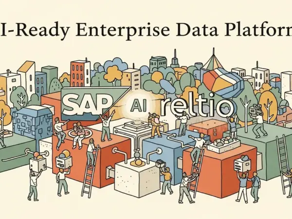 Editorial illustration for: SAP Announces Acquisition of Reltio to Build AI-Ready Enterprise Data Platform