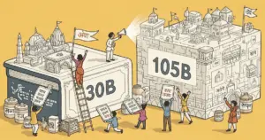 Editorial illustration for: Indian AI Lab Sarvam Releases 30B and 105B Parameter Models for Regional Languages
