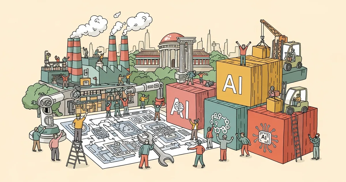 Editorial illustration for: Siemens Unveils 26 Industrial AI Products at Beijing Summit, Expands Factory Automation Platform