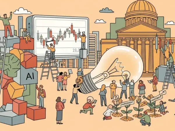 Editorial illustration for: Thailand's Amity Raises $100 Million in Southeast Asia's Largest Generative AI Round, Targets 202
