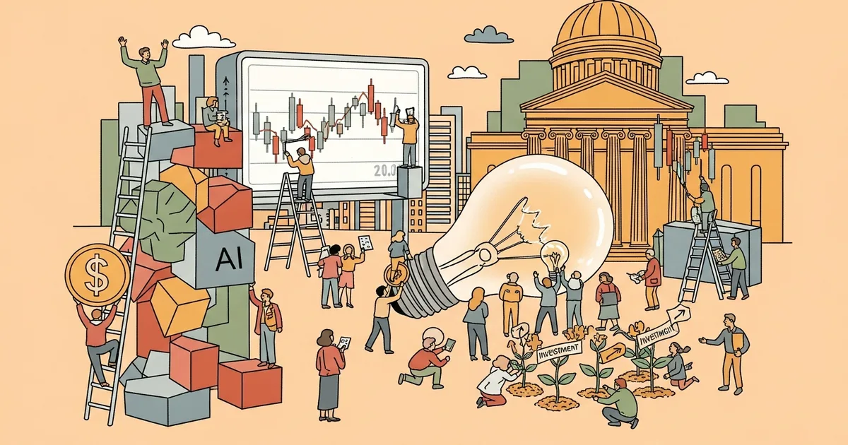 Editorial illustration for: Thailand's Amity Raises $100 Million in Southeast Asia's Largest Generative AI Round, Targets 202