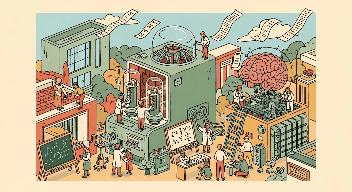 Dawn of AI era illustration