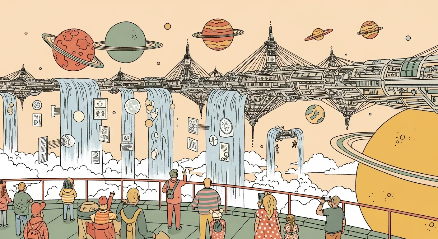 Superintelligence era illustration