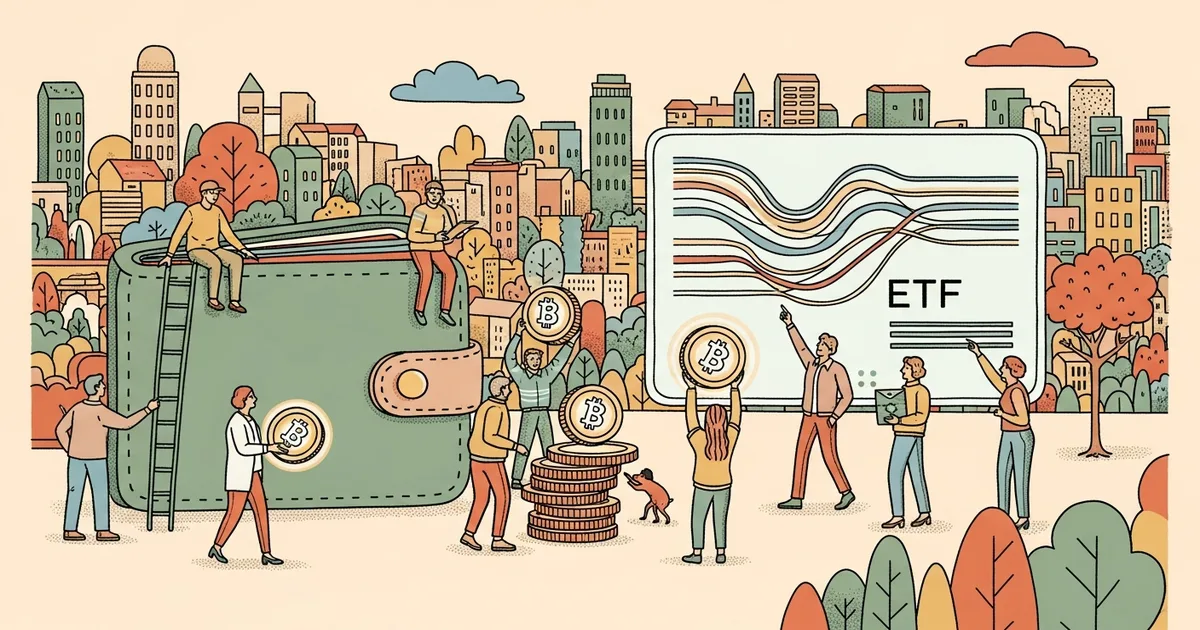 Editorial illustration for: Tokenization Brings ETFs to Wallets: Ondo's Wheeler