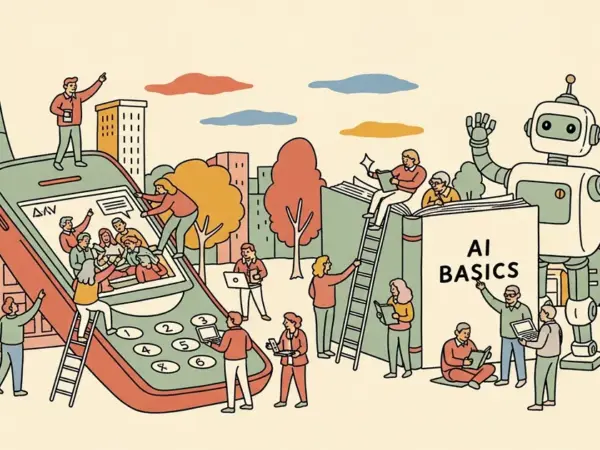 Editorial illustration for: US Department of Labor Launches Make America AI-Ready Initiative With Free SMS Course