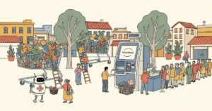 Editorial illustration for: Walmart Drops OpenAI's Instant Checkout After Conversion Rates Fall to One-Third