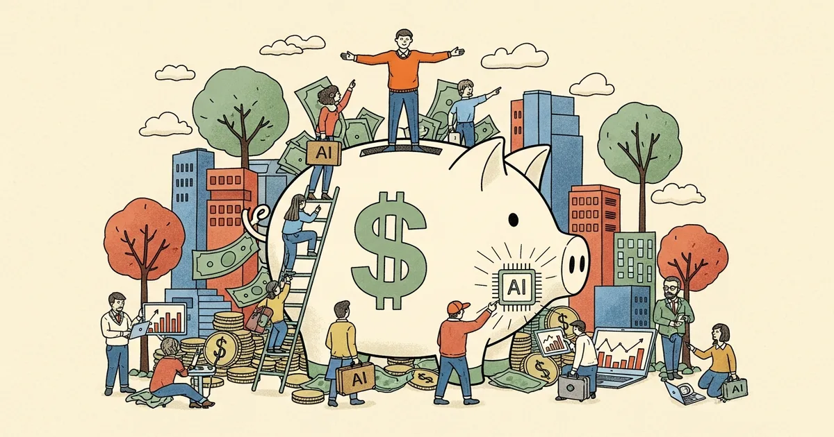 Editorial illustration for: Abundance: Apoorva Mehta's $100M Bet on AI-Only Portfolio Management