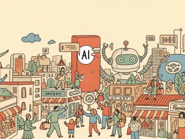 Editorial illustration for: Adobe Reports 393% Jump in AI-Referred US Retail Traffic in Q1 2026