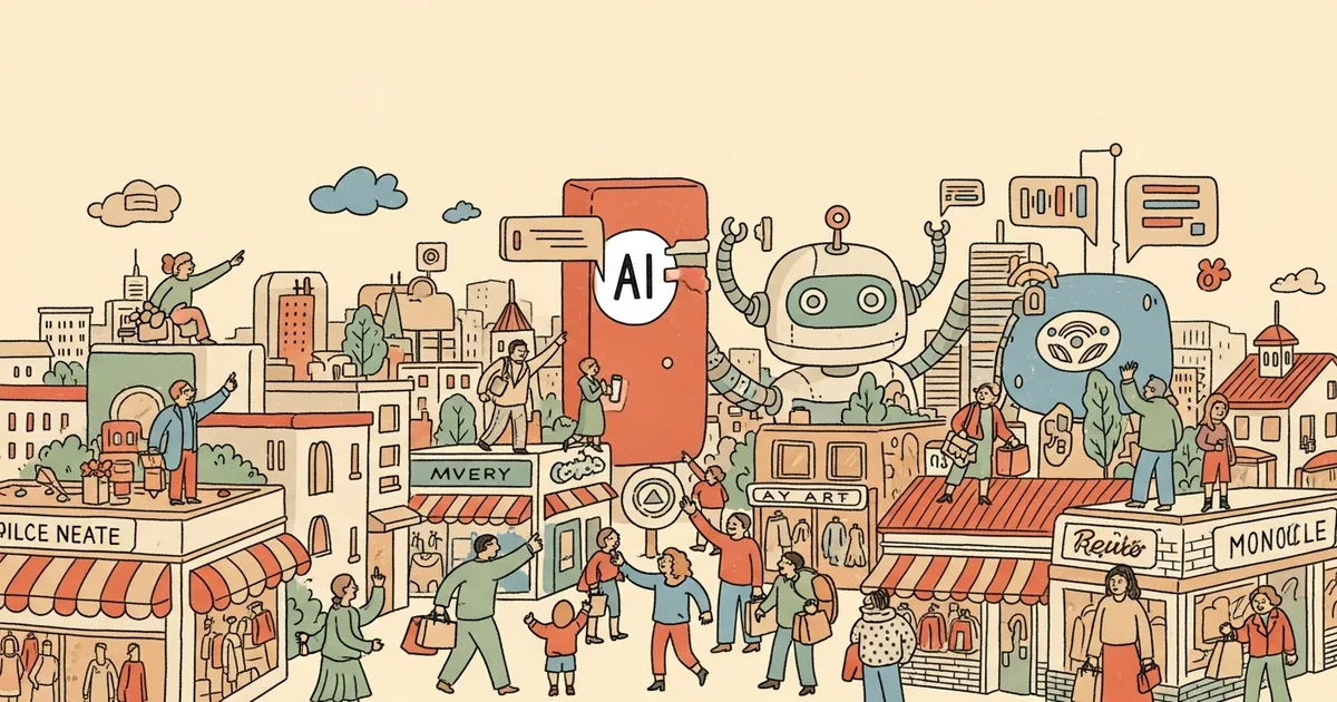 Editorial illustration for: Adobe Reports 393% Jump in AI-Referred US Retail Traffic in Q1 2026