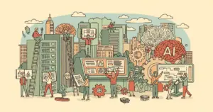 Editorial illustration for: AI Agent Governance Becomes Enterprise Priority as Autonomous Systems Expand