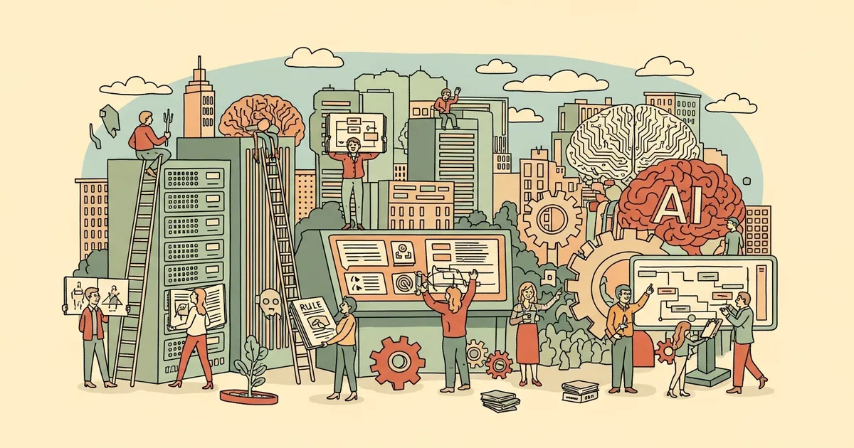 Editorial illustration for: AI Agent Governance Becomes Enterprise Priority as Autonomous Systems Expand