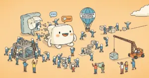 Editorial illustration for: Your Customer Service Chatbot Is Already Obsolete — AI Agents That Actually Do Things Are Replaci