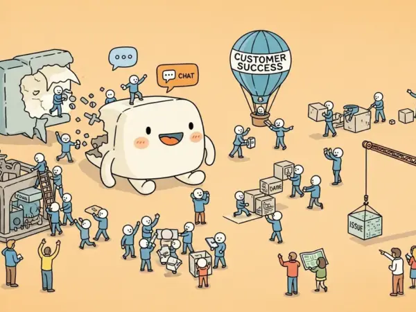 Editorial illustration for: Your Customer Service Chatbot Is Already Obsolete — AI Agents That Actually Do Things Are Replaci