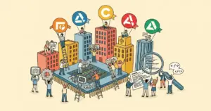 Editorial illustration for: AI Coding Is Now the Most Profitable AI Application — But 5 Companies Are About to Destroy Each O