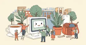 Editorial illustration for: AI Chatbot Companies Found a $2 Billion Market Nobody Expected — Lonely Elderly People