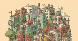 Editorial illustration for: AI Data Center Concentration Could Push Oregon, Virginia, Ireland Grid Stress Past Critical Thres