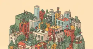 Editorial illustration for: AI Overviews Are Destroying Informational Sites But Barely Touching News — Here's What That Means