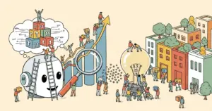 Editorial illustration for: AI Search Traffic Converts at 5x the Rate of Google — And Almost Nobody Is Optimizing for It