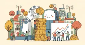 Editorial illustration for: AI Startups Just Swallowed 81% of All Venture Capital — $240 Billion in 90 Days