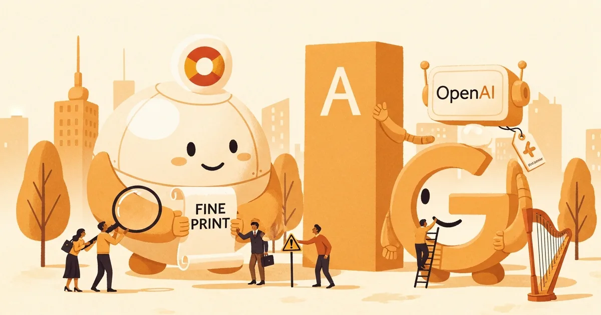 OpenAI, Anthropic, and Google All Tell You Not to Trust Their AI — in the Fine Print