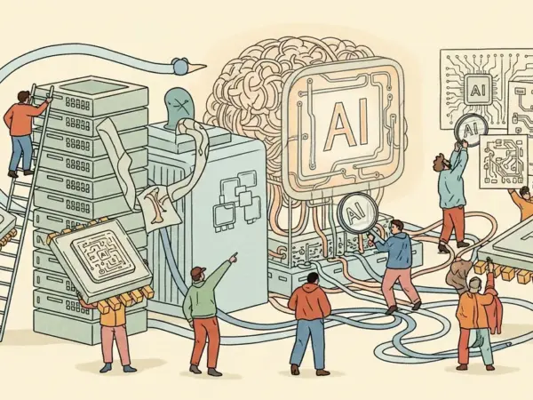 Editorial illustration for: Amazon Internal Document Reveals AI Tool Sprawl Across Retail Division
