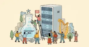 Editorial illustration for: Anthropic Acquires AI Biotech Startup Coefficient Bio for $400 Million in Shares