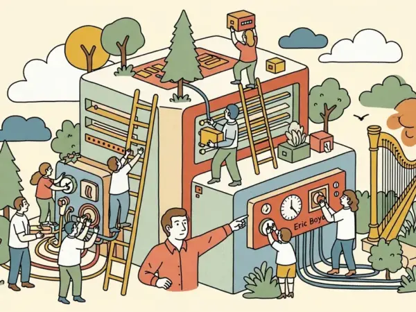 Editorial illustration for: Anthropic Appoints Microsoft Azure AI Chief Eric Boyd as New Infrastructure Head