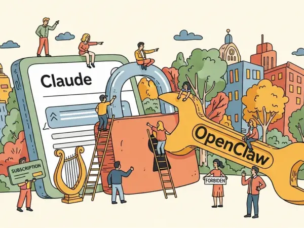 Editorial illustration for: Anthropic Blocks Third-Party Tools Like OpenClaw From Using Claude Subscriptions