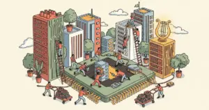 Editorial illustration for: Anthropic Secretly Doubled Its Compute Power — The AI Arms Race Is Now a Hardware War