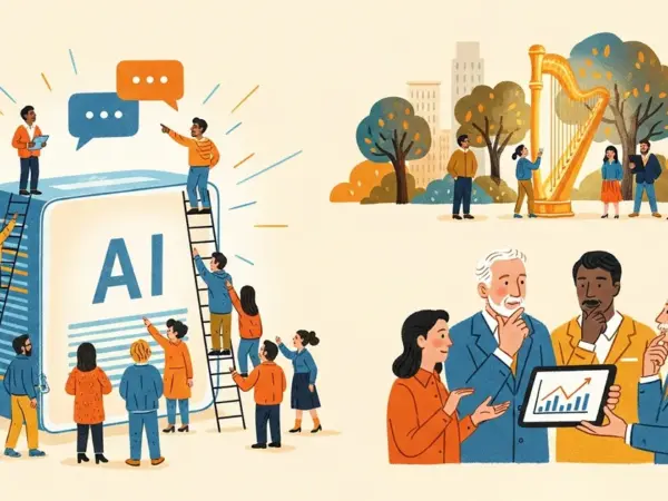 Editorial illustration for: Anthropic Consulted 15 Christian Leaders on Claude's Moral and Spiritual Responses