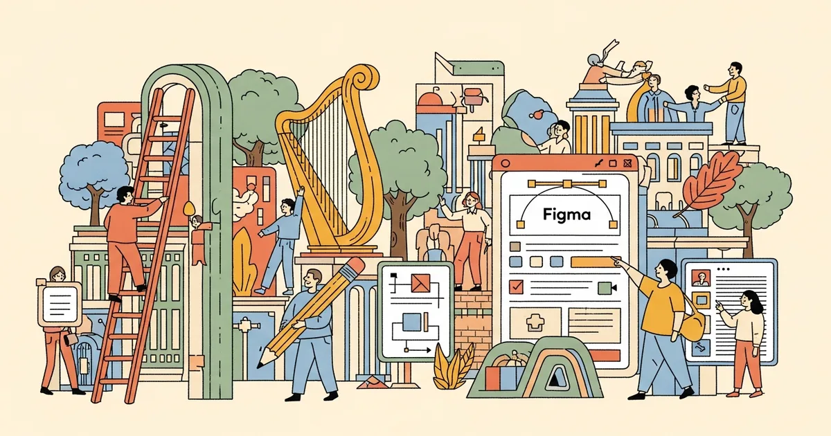 Editorial illustration for: Anthropic CPO Exits Figma Board Amid Opus 4.7 Design Tool Reports