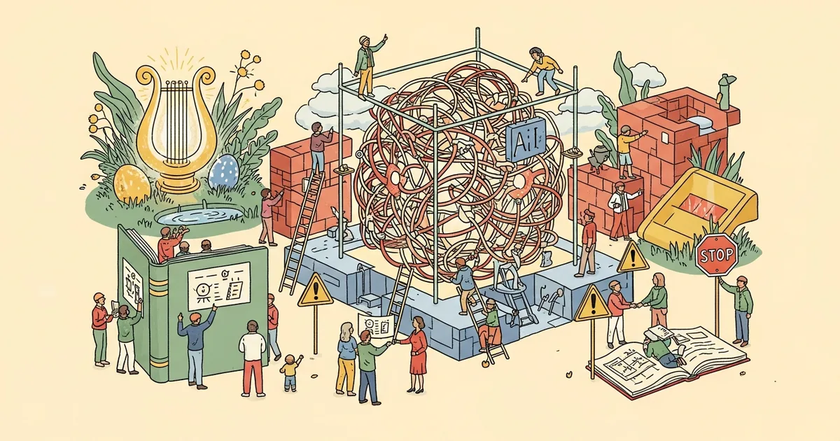 Editorial illustration for: Anthropic Declines to Release New AI Model, Citing Internal Safety Evaluations