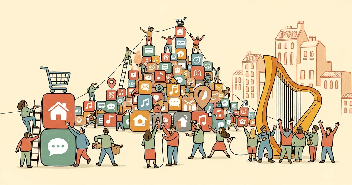 Editorial illustration for: Anthropic Expands Claude Connectors to 200+ With Consumer Apps