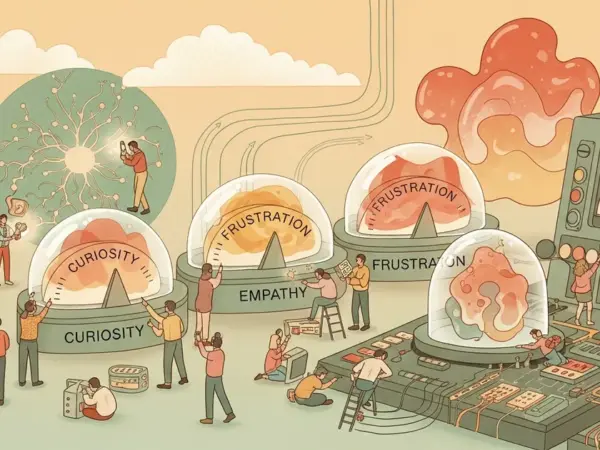 Editorial illustration for: Anthropic Finds Functional Emotion Representations Inside Claude That Influence Its Behavior